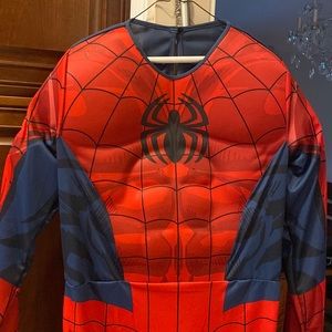 Adult marvel muscle Spider-Man costume. Included mask and gloves. Standard
